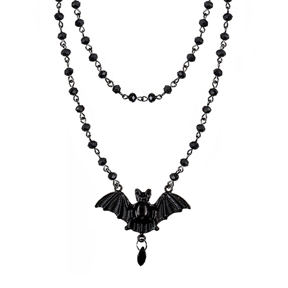 Layered Crystal Moon Jewelry Set Kalsten