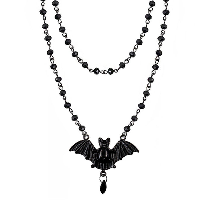 Layered Crystal Moon Jewelry Set Kalsten