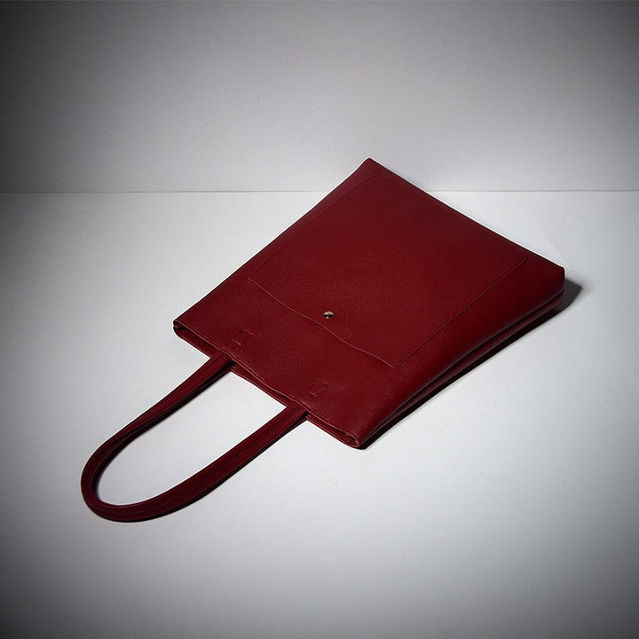 Elegant Leather Handbag Kalsten