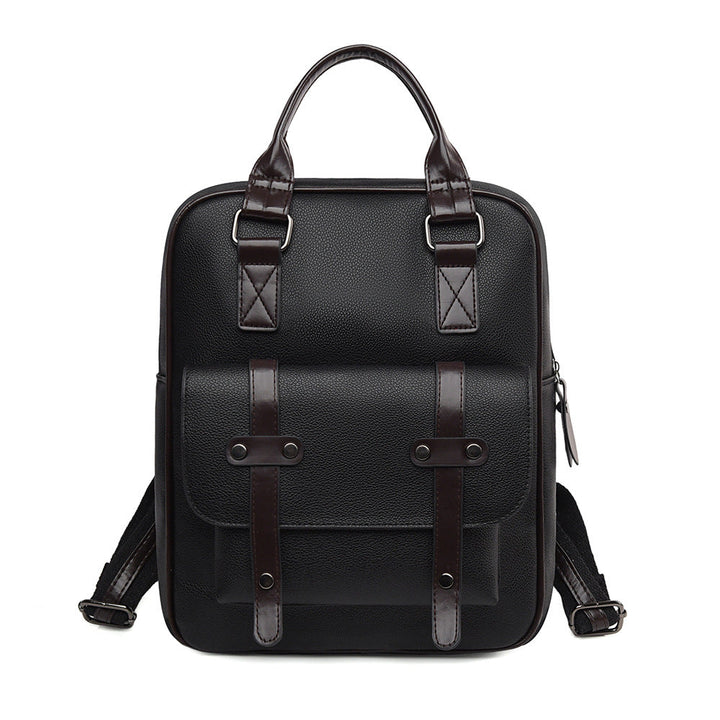Structured Leather Backpack Kalsten
