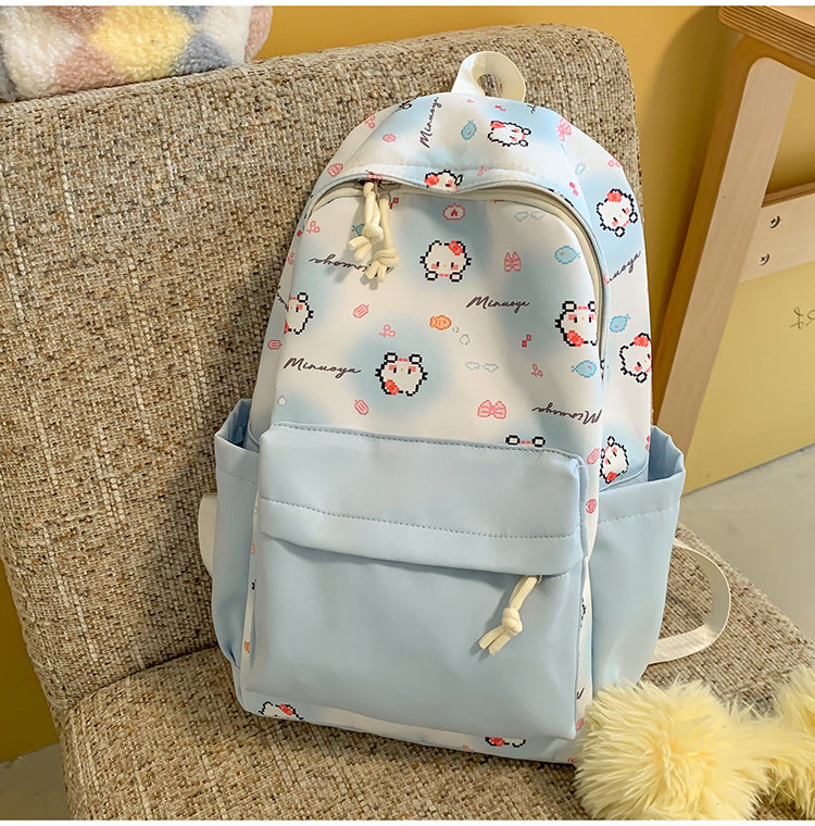 Cute Cartoon Character Mini School Backpack