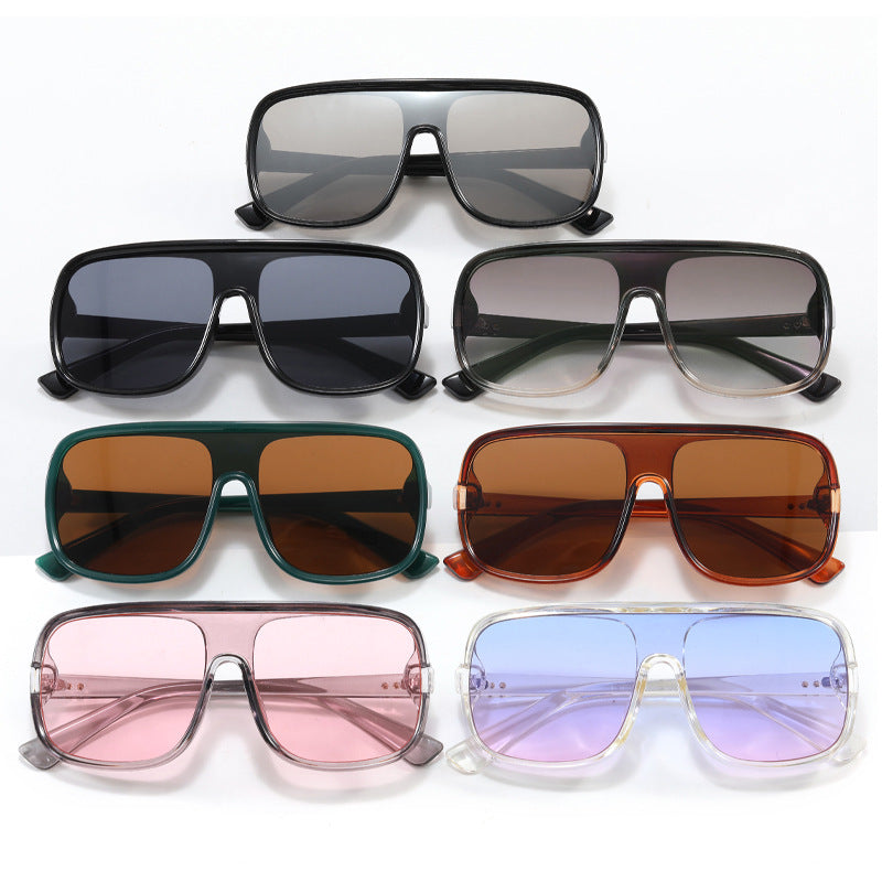 Women’s fashionable oversized sunglasses in futuristic design Kalsten