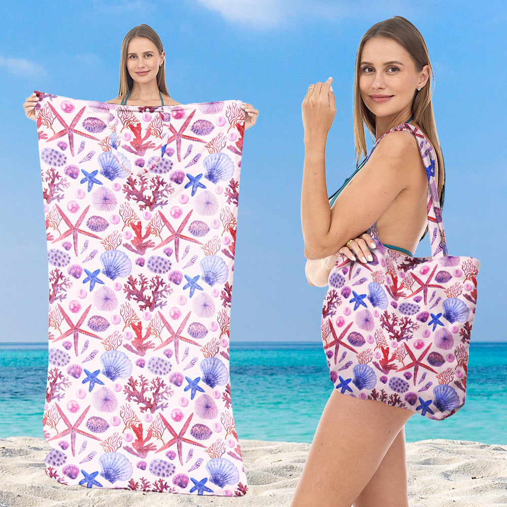 Tote bag with integrated towel Kalsten