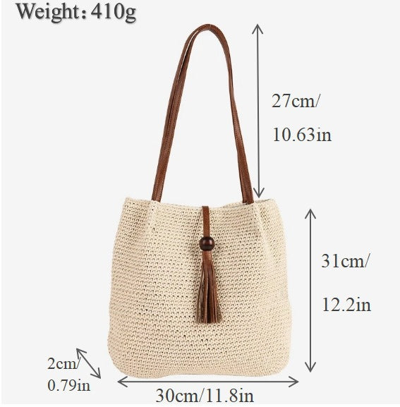 Large Handwoven Shopping Bag Kalsten