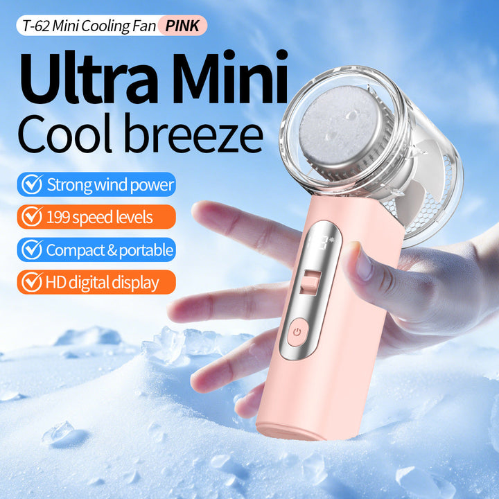 Women's Portable Mini Wind Cooler with HD Display Kalsten