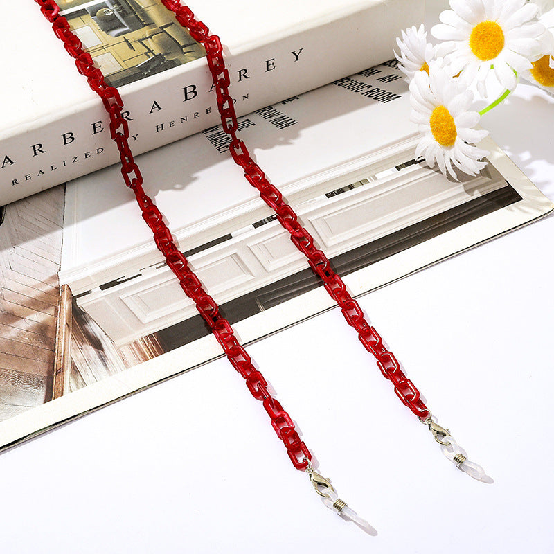 Fashionable necklace with clip clasp Kalsten