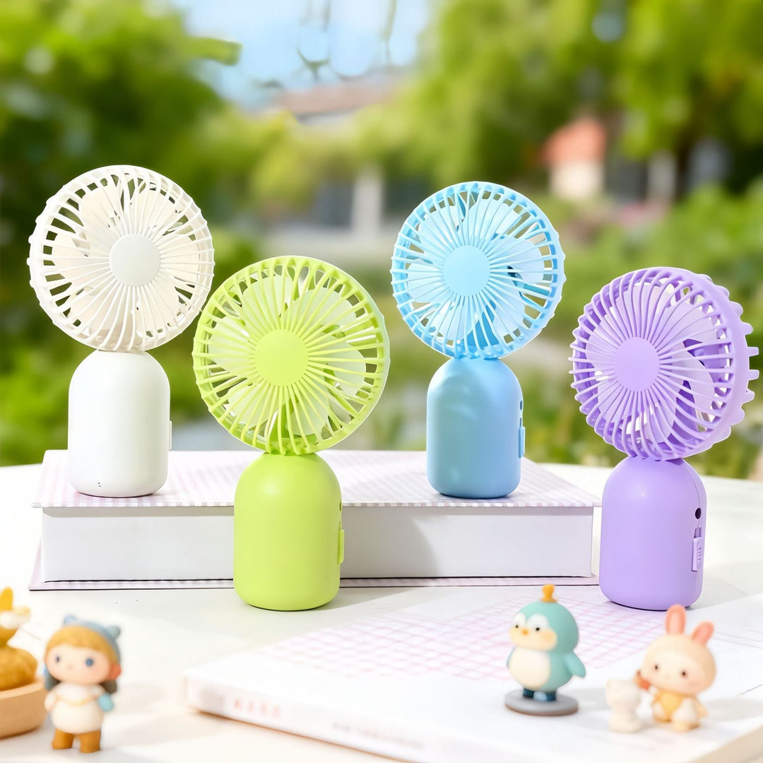 Unisex handheld fan in playful design Kalsten
