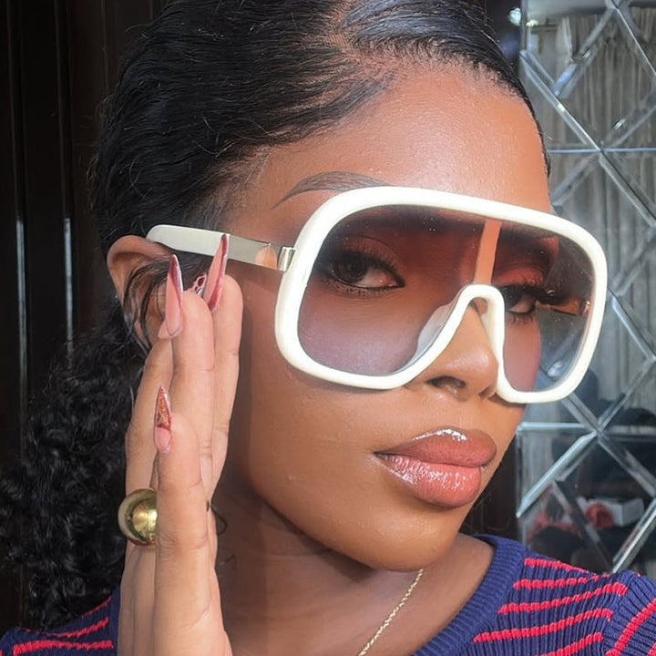 Women's oversized sunglasses in elegant retro design Kalsten