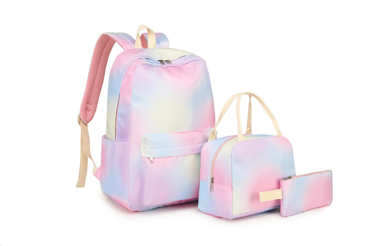 Stylish Leopard Print Backpack and Accessory Set Kalsten