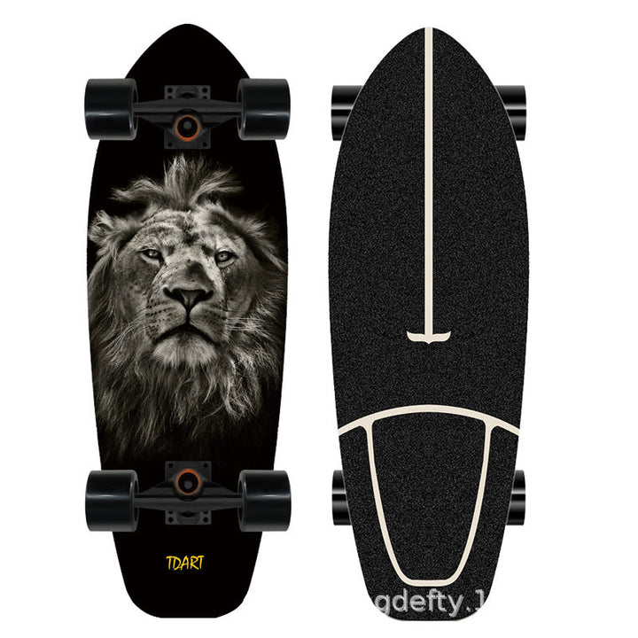 Artistic Lion Design Skateboard Kalsten
