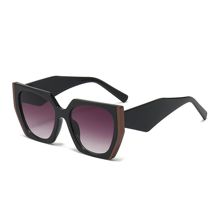 Women Oversized Sunglasses with Distinct Angular Design Kalsten