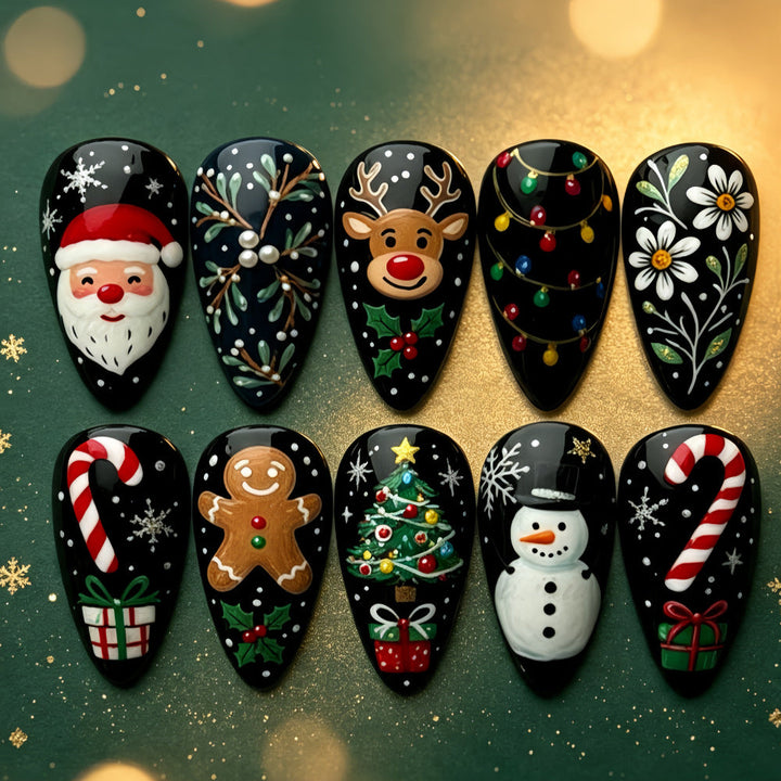 Creative Christmas Art Nails Kalsten 1787298930