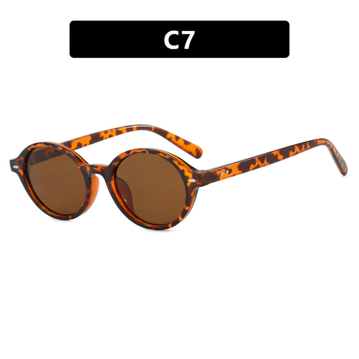 Women's round sunglasses with modern design and polarized lenses Kalsten
