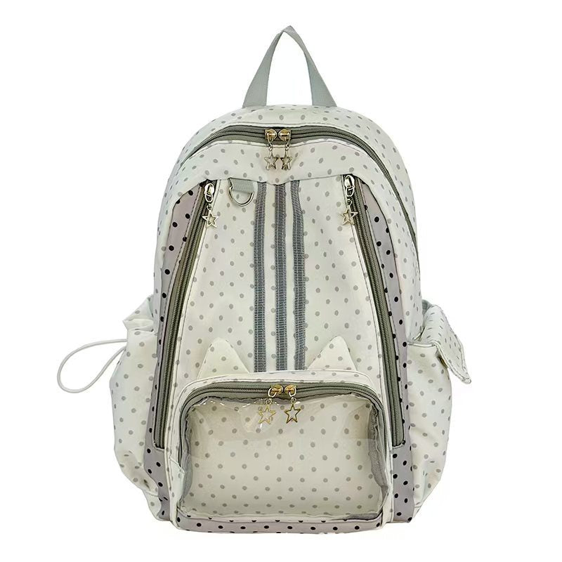 Girls Playful Polka Dot Backpack Kalsten