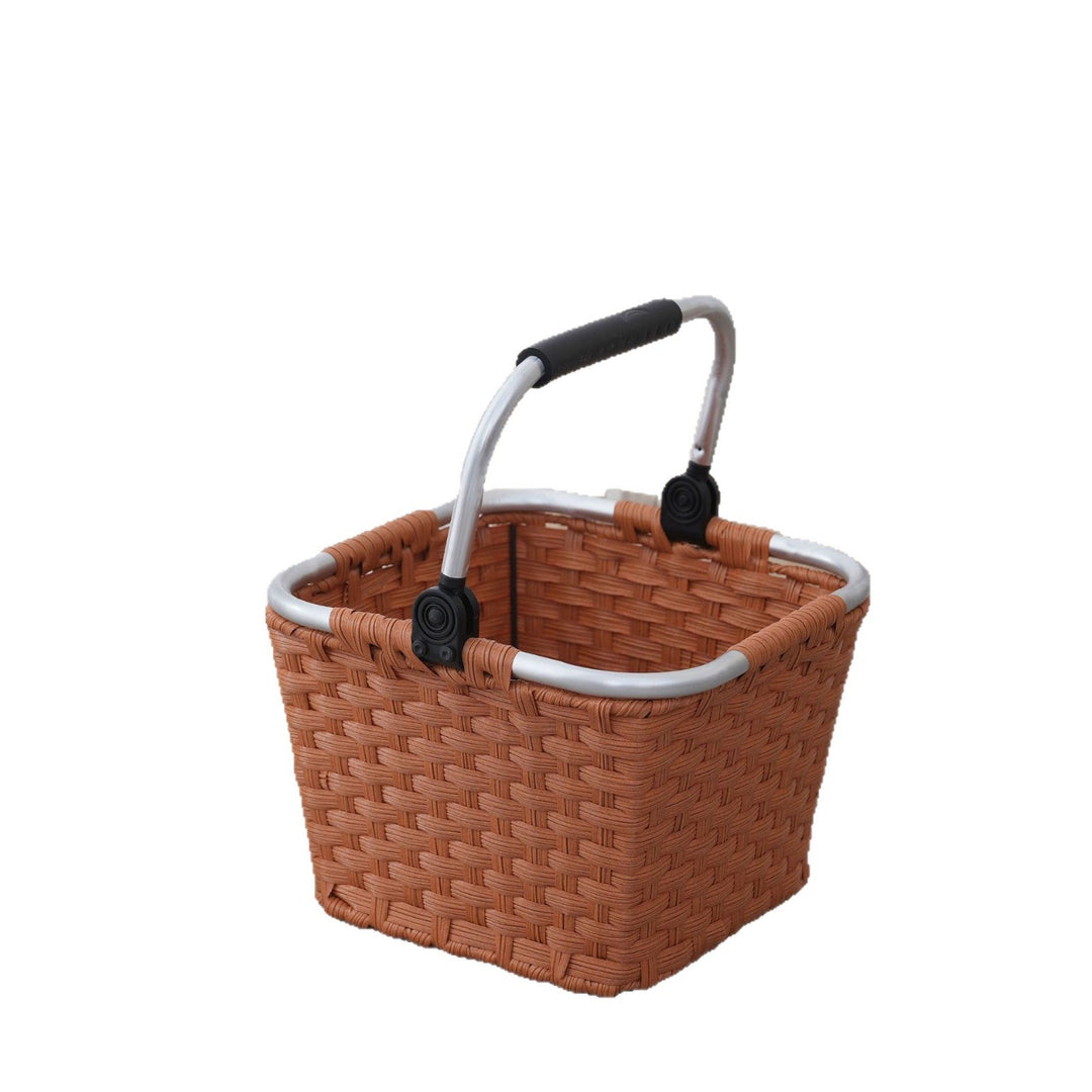 Practical shopping basket with aluminum handles Kalsten