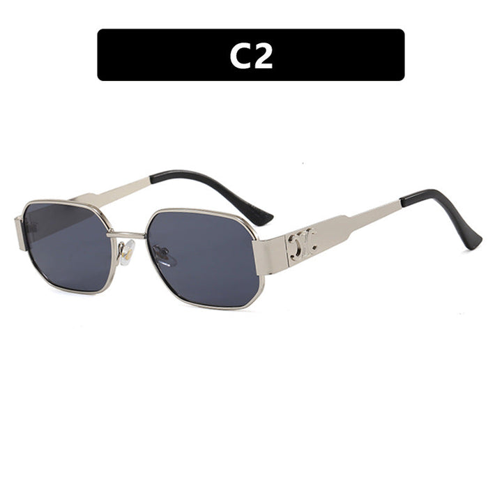 Women's geometric sunglasses in modern design with polarized lenses Kalsten