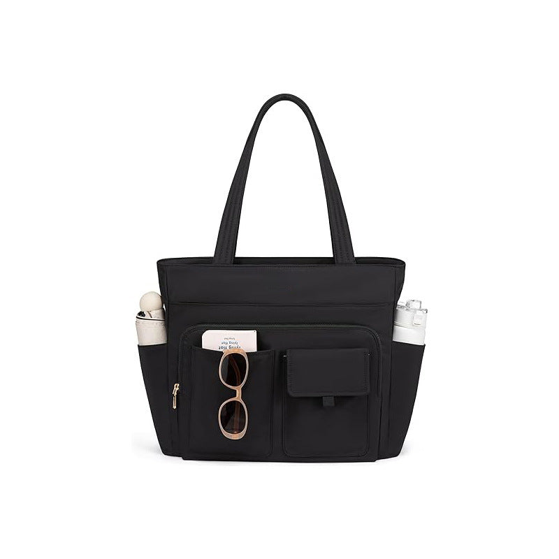 Multifunctional shoulder bag with numerous compartments Kalsten