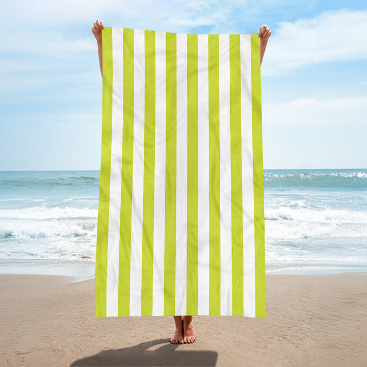 Beach towel with elegant wide stripes Kalsten
