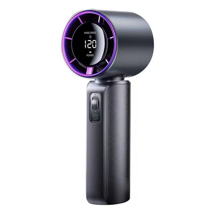 Cooling Portable Bladeless Mini Handheld Fan with Digital Speed Display Kalsten