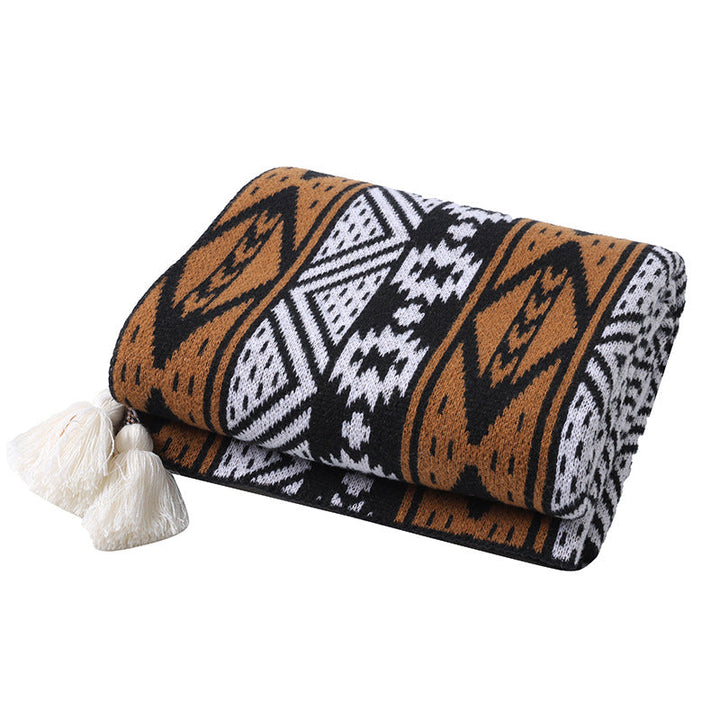 Ladies decorative throw blanket Kalsten