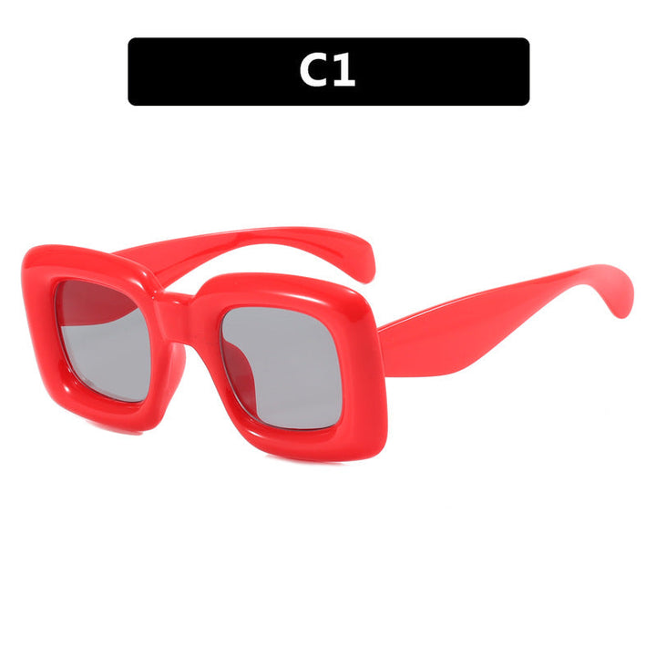 Women stylish square sunglasses with wide frame Kalsten