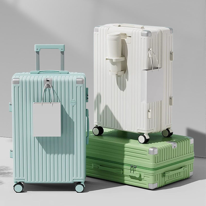 Women's Stylish Textured Spinner Luggage Kalsten