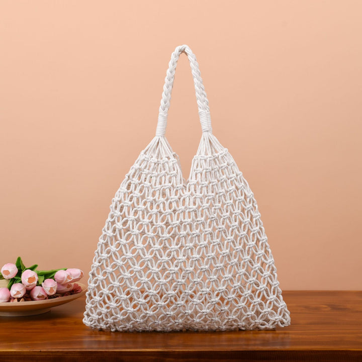 Handcrafted Mesh Bag Kalsten