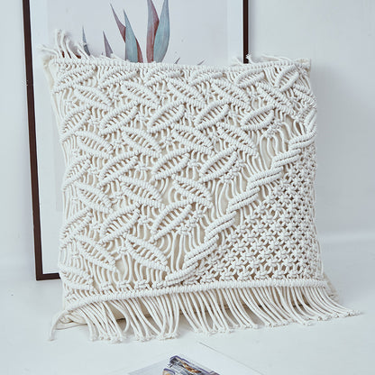 Decorative Macramé Cushion Cover
