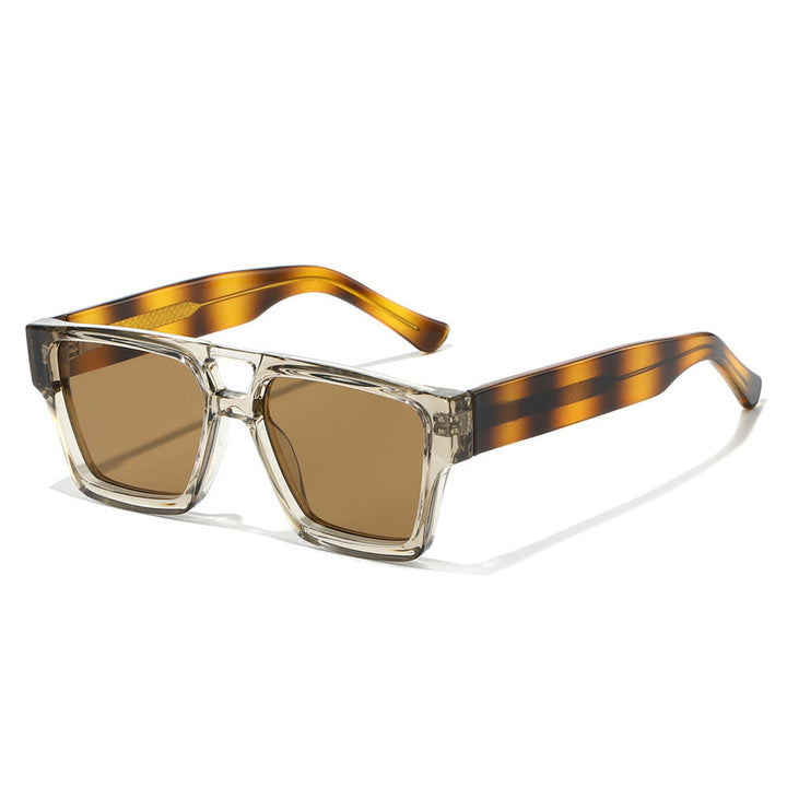Women's sporty rectangular sunglasses with UV protection and trendy design Kalsten