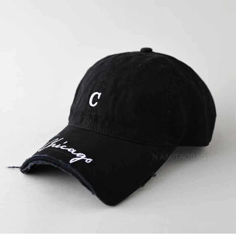 Men's Casual Distressed Baseball Cap Kalsten