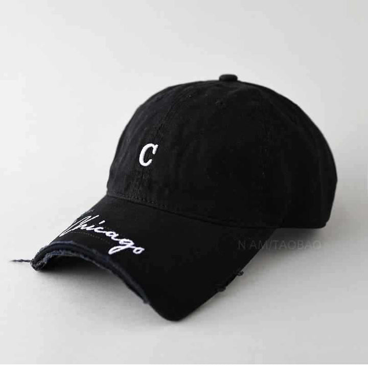 Men's Casual Distressed Baseball Cap Kalsten