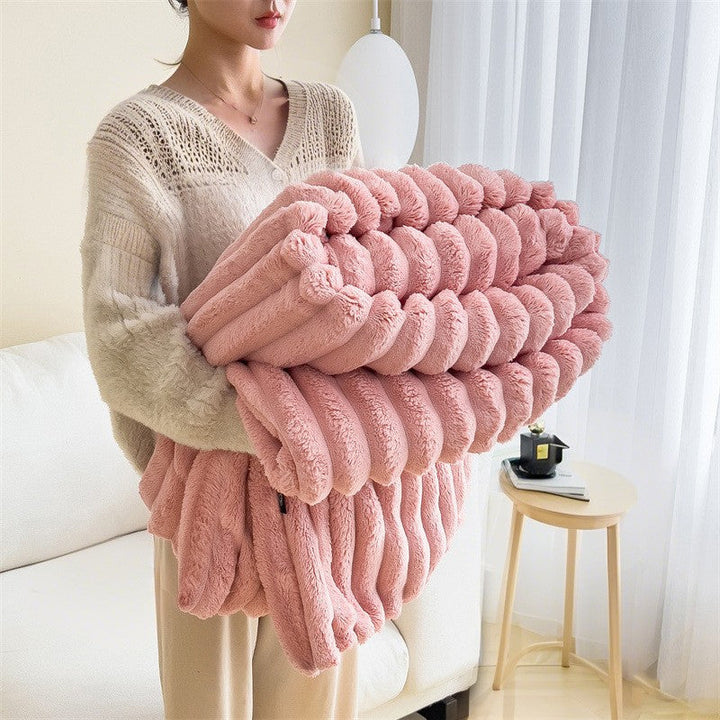 Women high-quality cuddle blanket with 3D structure Kalsten