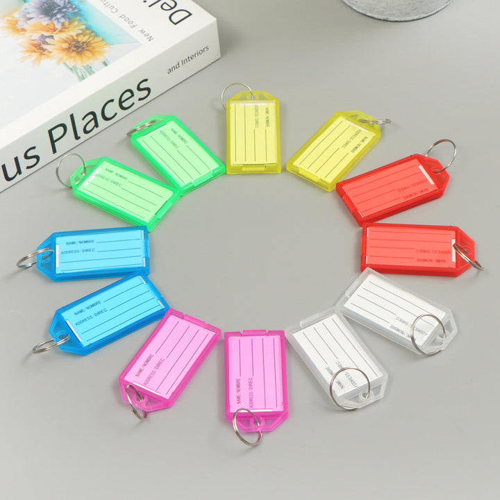 Unisex Label Keychain in Practical Set Kalsten