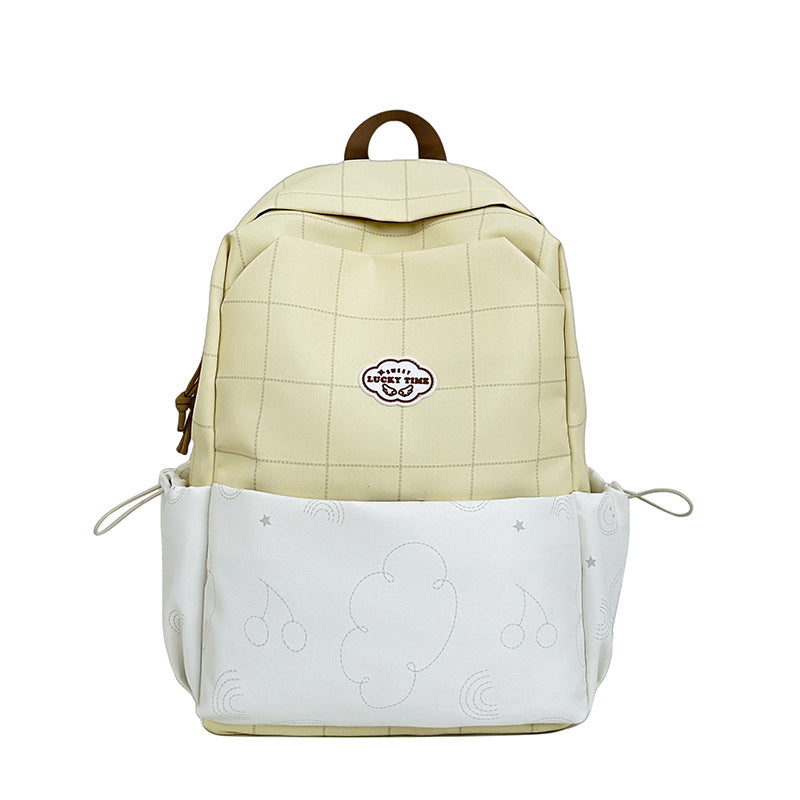 Playful Patterned School Backpack kalsten