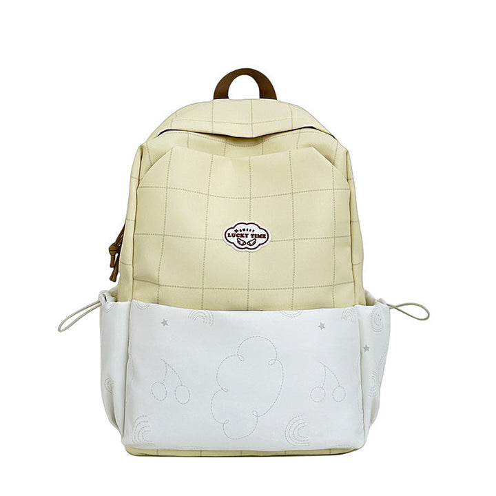 Playful Patterned School Backpack kalsten