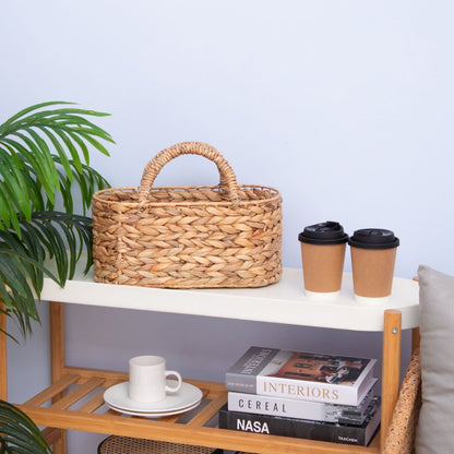 Handwoven Wicker Storage Basket Acalora