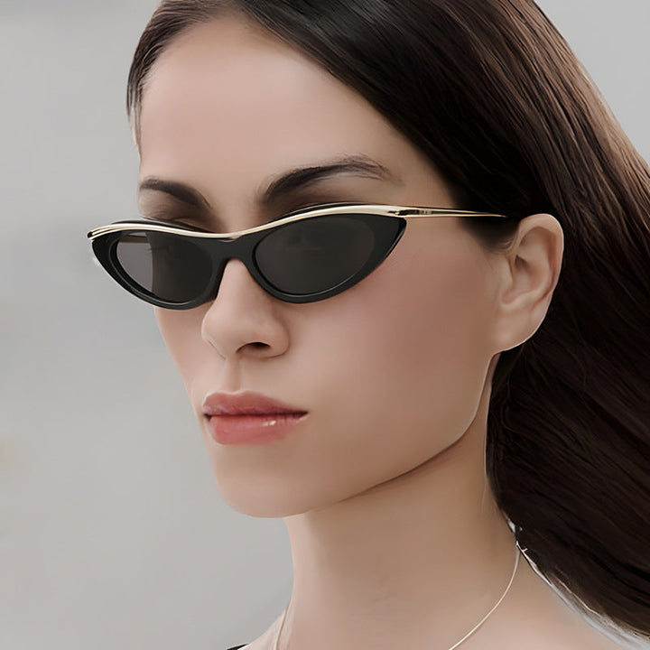 Women's Cat-Eye Sunglasses with Elegant Metal Frame Kalsten