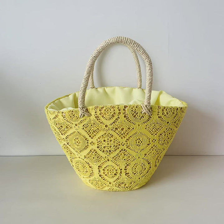 Basket bag with elegant, woven design Kalsten