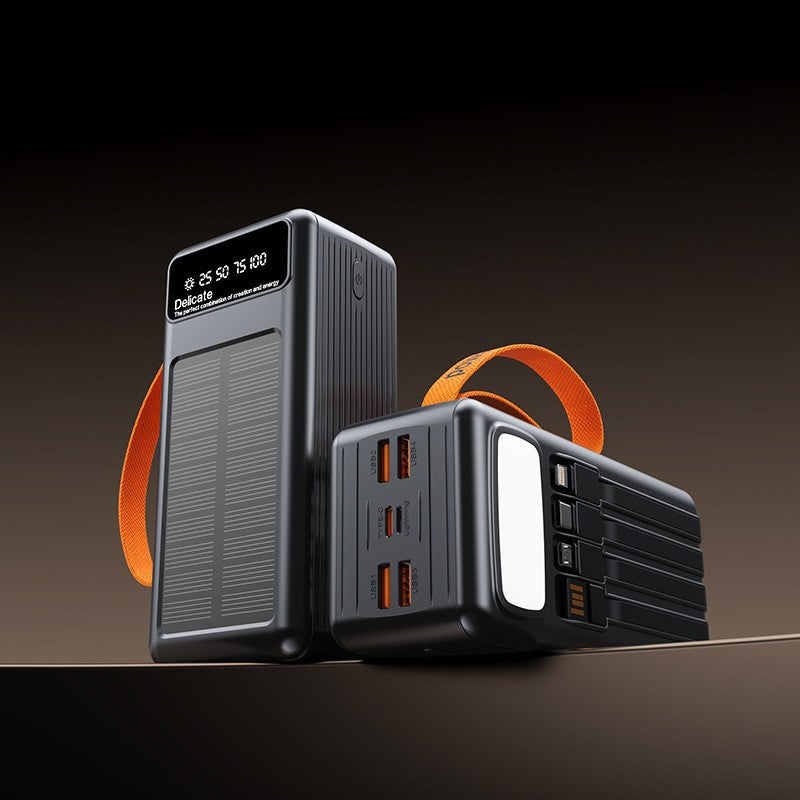 Portable solar power bank with intelligent charging technology and digital display Kalsten