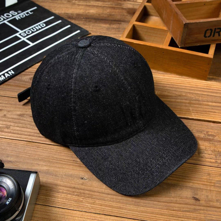 Men's Distressed Denim Baseball Cap Kalsten