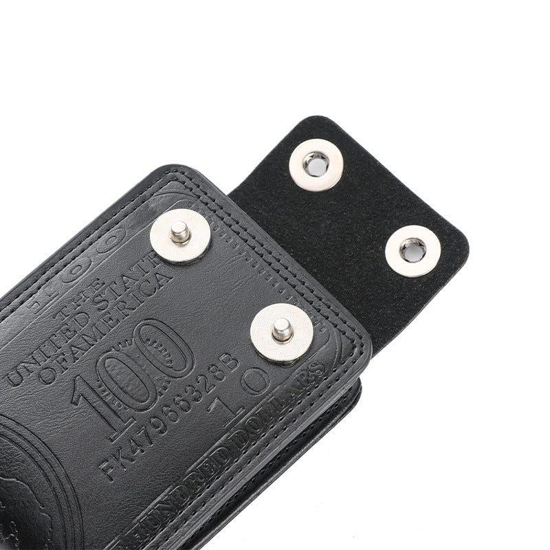 Artistic Embossed Leather Card Wallet Kalsten
