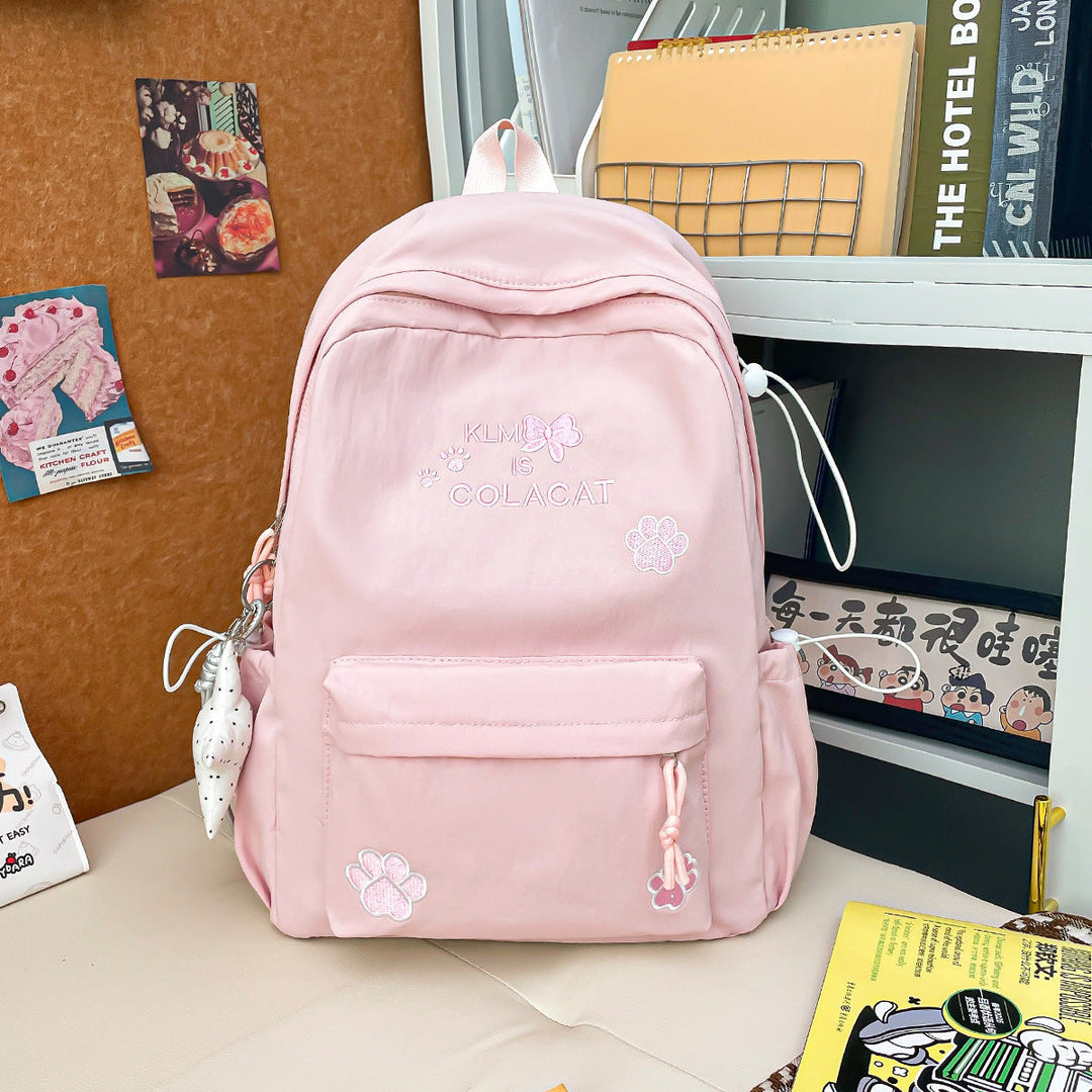 Cute Anime-Themed School Backpack