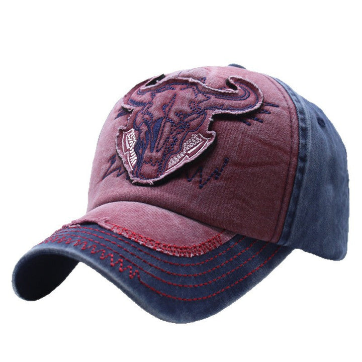 Men's Embroidered Western Style Cap Kalsten