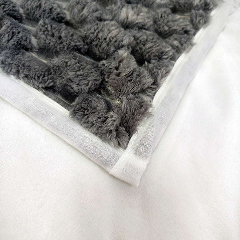 Women's Luxury Plush Blanket with 3D Texture Kalsten