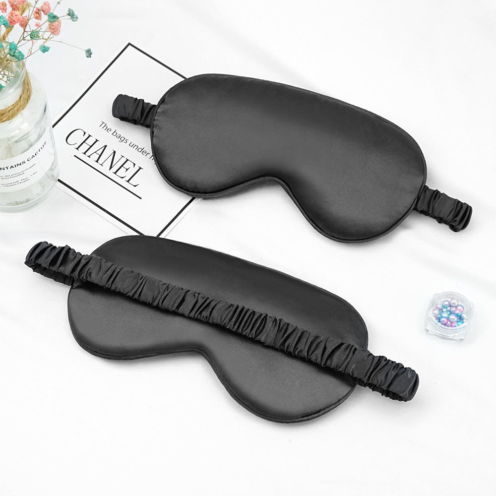 Unisex nan luxurious satin sleep mask with adjustable elastic band and soft padding Kalsten