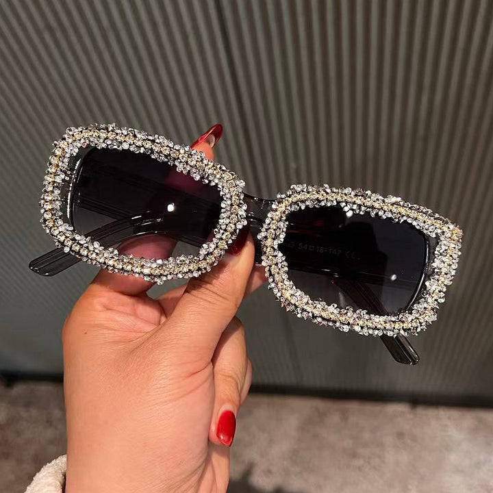 Women's sunglasses with luxurious crystal frame Kalsten