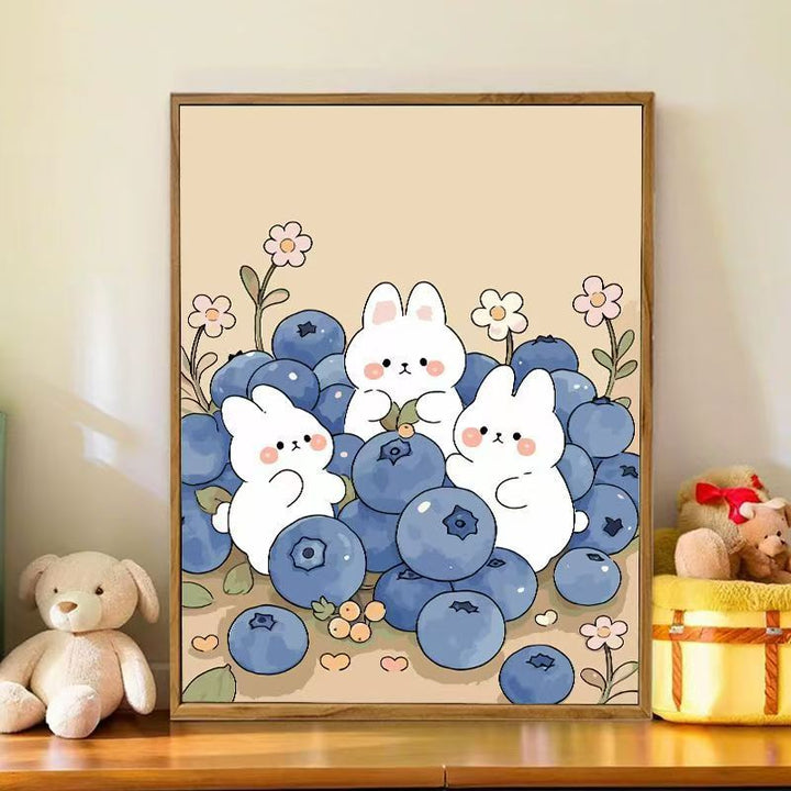 Playful Bunny-Themed Wall Art Kalsten