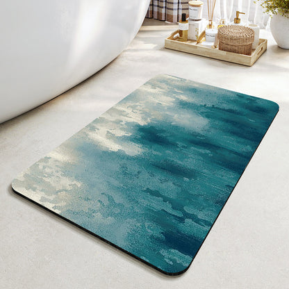 Non-Slip Abstract Design Bath Mat Acalora