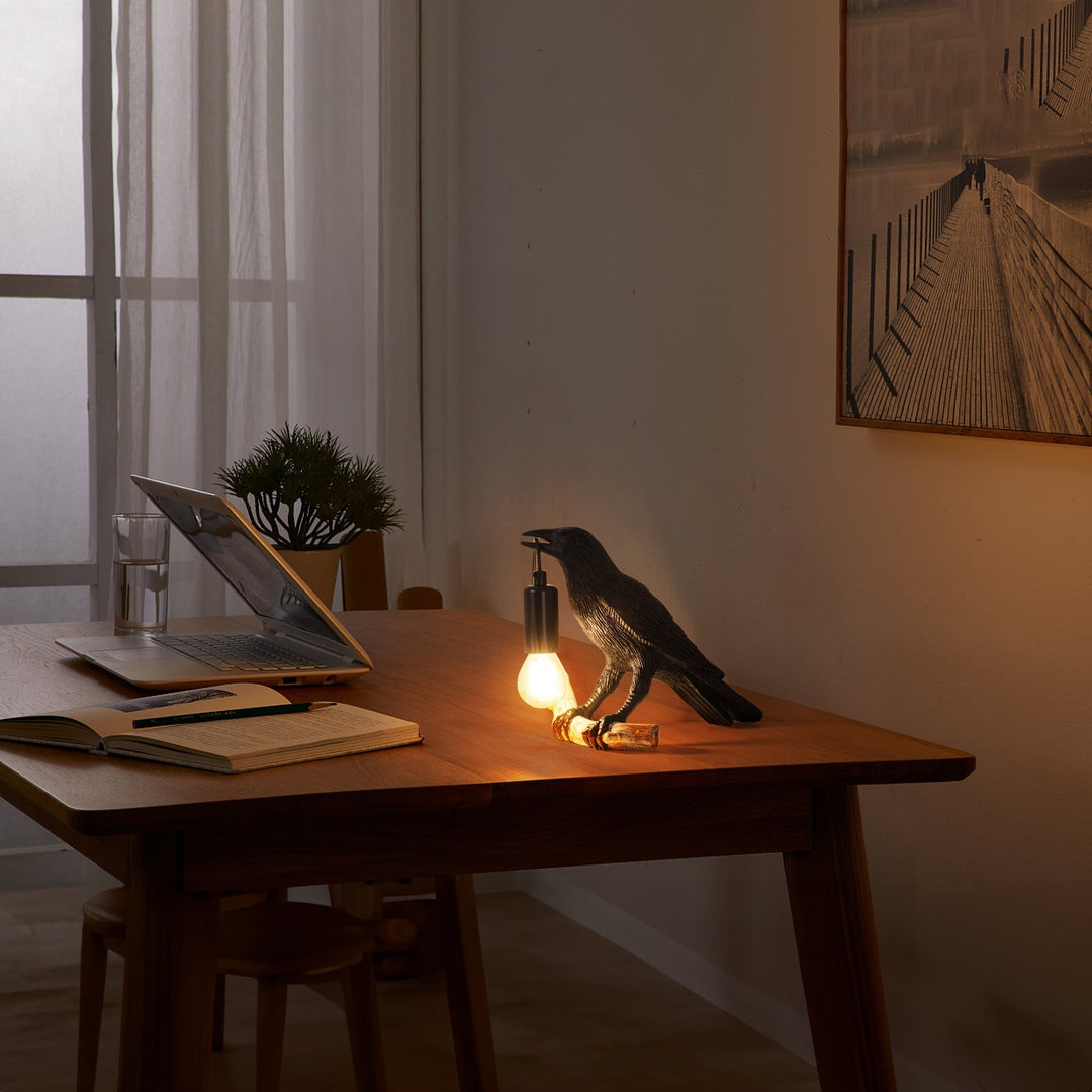 Creative Bird Table Lamp Bedside Night Light Living Room Bedroom Ambience Mini Lamp | Kalsten