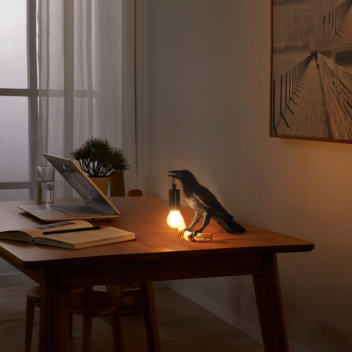 Creative Bird Table Lamp Bedside Night Light Living Room Bedroom Ambience Mini Lamp | Kalsten